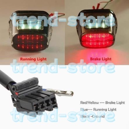 【高品質】ハーレー LEDテールランプ ビンテージ ハーレー スポーツスター 12V クロームメッキ XL 883 1200 カスタム ブラック 純正へ拍卖