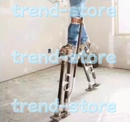 大人用乾式壁の 竹馬、大人のための歩行の竹馬、 20-40インチグレード調整可能なツールの竹馬の塗装またはクリーニング-黒 40in拍卖