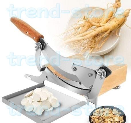 手動スライサー ジャーキーカッター ステンレス鋼 カーブ刃 木製スライス台 省力化 スライス厚さ0-12mm調整可能 調理器具拍卖