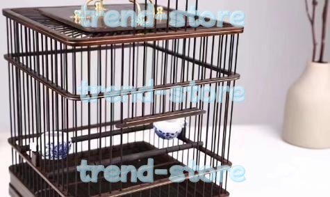 未使用品♪ 鳥かご インテリア オブジェ 鳥籠 木製 文鳥 野鳥拍卖