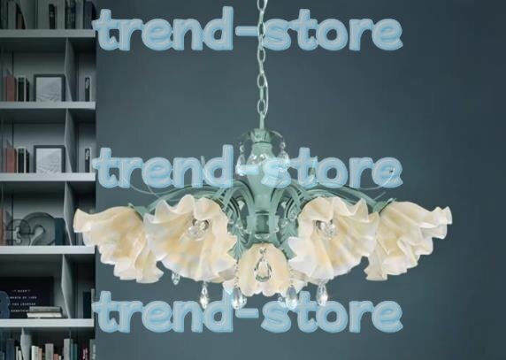 極美品★地中海 LED 対応 7灯ペンダントライト リビング ダイニング 照明 北欧 ファッション ペンダントライト 天井照明拍卖