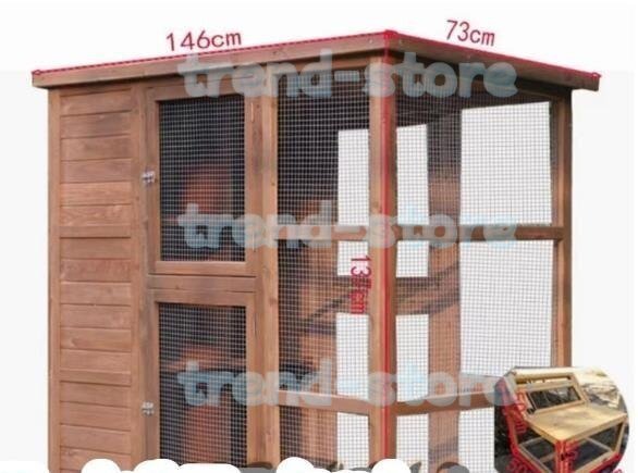 良い品質☆ハトちゃんのお部屋 大型豪華ハト小屋 防雨防腐 木製鳥かご 飼育 アヒル 屋外養殖 庭用 通気性 耐磨耗拍卖