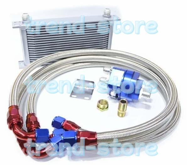オイルクーラーキット シルビア s13 s14 180sx 200sx 240sx sr20detターボ用 シルバー ブラック 汎用品拍卖