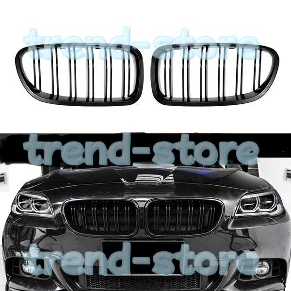 グロスブラックフロントバンパーグリルグリル bmw 3 シリーズ gt F34 2013-2020 320i 328i 335拍卖