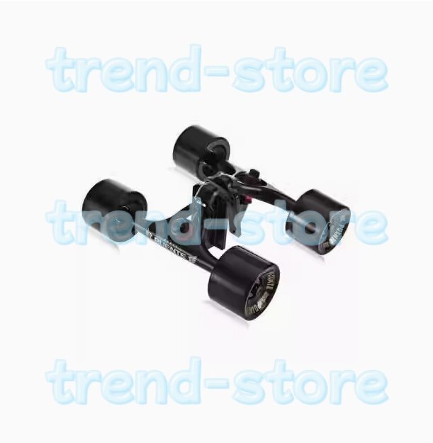 PUENTE スケートボードトラック4 ホイール ライザーパッド ABEC ミニクルーザー ロングボード用 9ベアリング ボルトナット拍卖