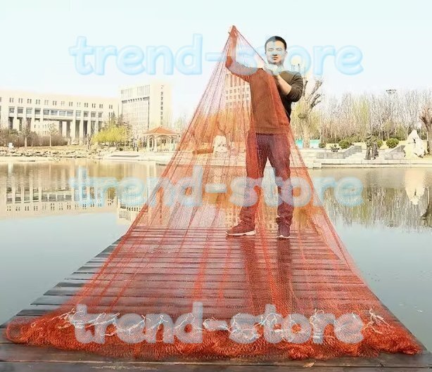 投げ網 手投げ網 高強度ナイロン 魚獲り 速く沈める 川 湖 海 池な 3.5m 魚捕り用 フィッシング 操作簡単拍卖