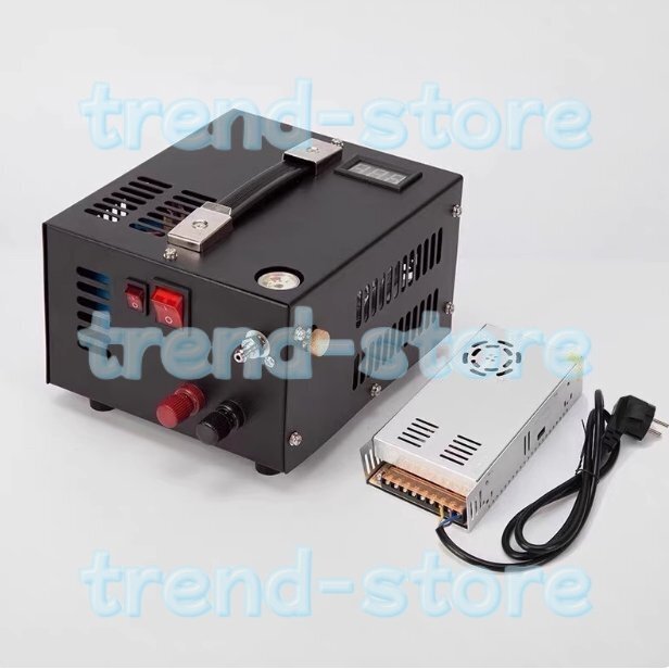 12V 30Mpa 4500PSI 300Bar車の高圧空気圧縮機、ミニPCPポンプ、インフレーターポンプ、水中呼吸装置、空気ポンプ (力のある機械)拍卖