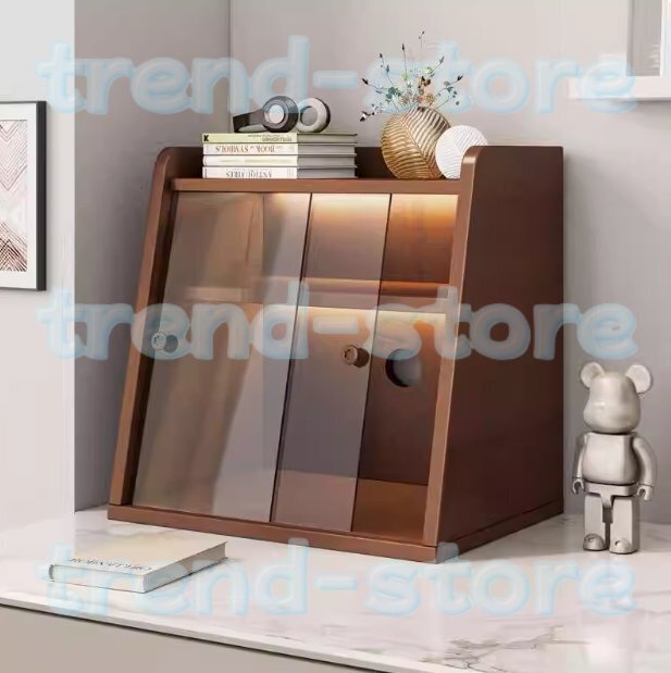 カップ収納棚水カップ茶器防塵棚テーブルアクリルロッカーシンプルキャビネット内収納ボックス拍卖