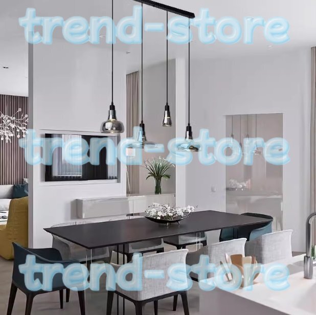 極美品★ 現代風シャンデリア ペンダントライト 吊り下げ照明 レストランランプ 寝室ランプ 天井照明 ライト 4点セット拍卖