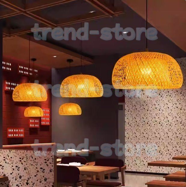 特売!品質保証 ☆竹のあかり」ペンダントライト 1灯 希少 ヴィンテージ/照明 和モダン イサムノグチ 北欧 メトロクス ランプ拍卖