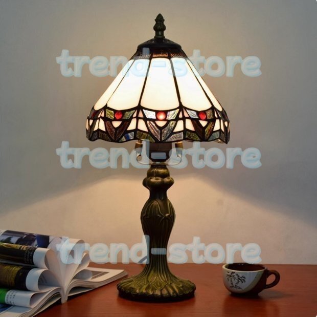 ティファニー ランプ 照明 ステンドランプ ステンドグラス アンティーク 花柄 レトロ 家具 置物 飾り物 豪 卓上デスクテーブ拍卖