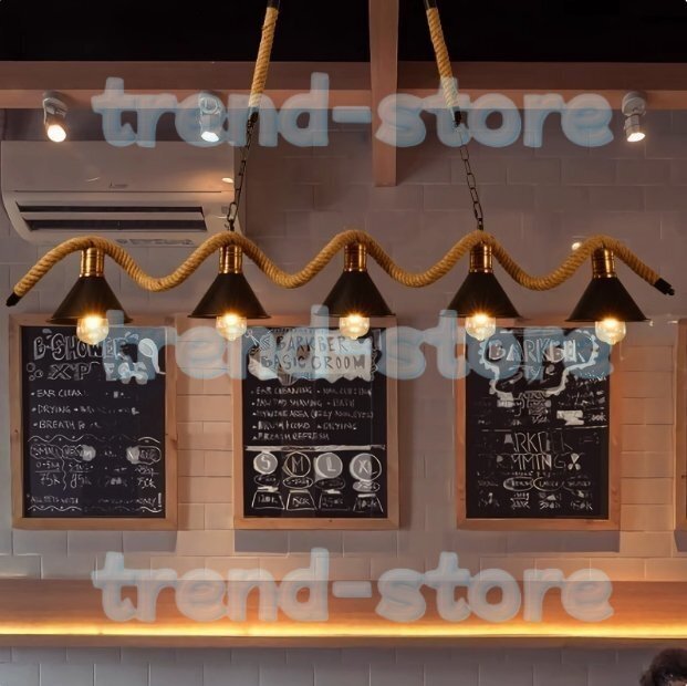 5灯式 吊り下げ照明 アメリカ式 ペンダントライト サスペンションライト インダストリアル インテリア拍卖