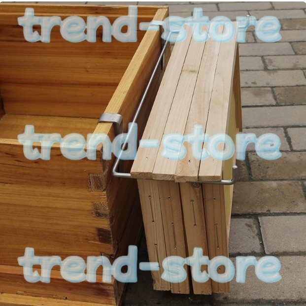 人気推薦★高品質★蜜蜂 ミツバチ 飼育巣箱 みつばち飼育用巣箱 巣枠式巣箱 杉木製巣箱 蜜蝋塗り 養蜂器具 養蜂用品拍卖