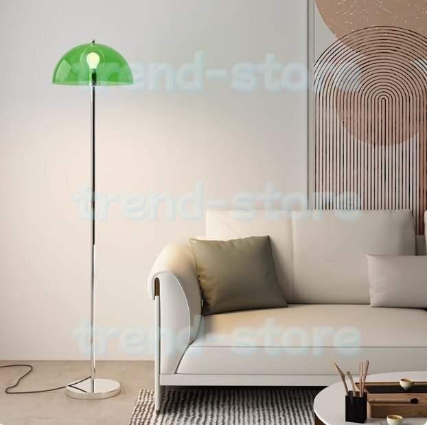 LED フロアランプガラステーブルライトスタンディングベッドサイド読書ランプリビング寝室の家の装飾拍卖