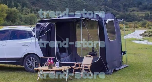超人気 車中泊 テントリアゲート 連結 登場新モデル カーサイドタープ トランクテント ハッチバックテント ポップアップテント F1346拍卖