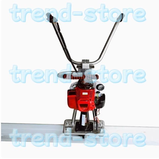 コンクリートスクリード 2Mブレード幅 エンジン式 アルミ合金製ブレード 付け替え可能 土間コンクリート 建設機械 振動均し機械 ガソリン式拍卖