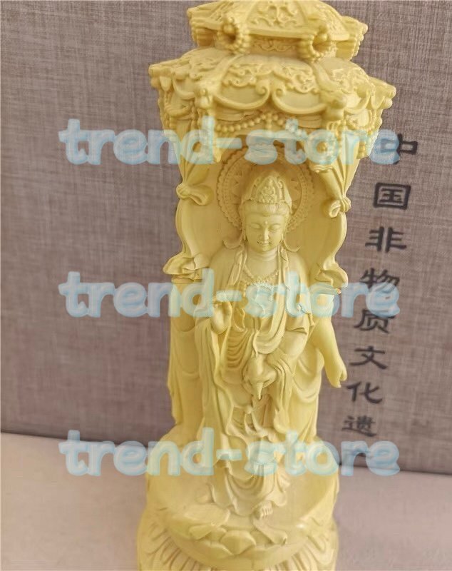 【娑婆三聖】仏像座像 釈迦如来 地蔵菩薩 観世音 置物 一刀彫り 木製 木工細工 仏教工芸品拍卖