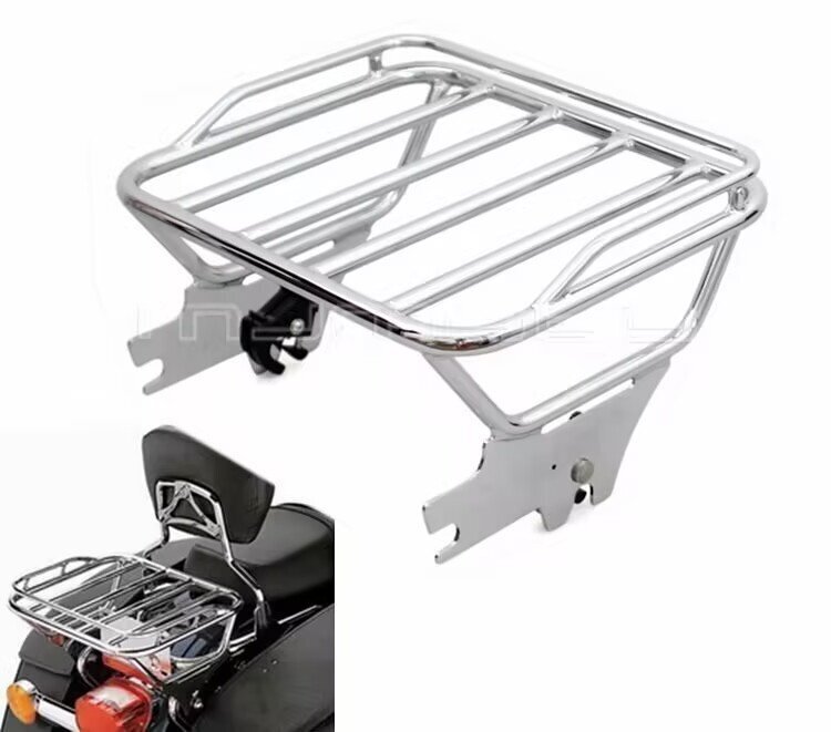 リアキャリア ツーリング 荷物ラック 97-08 ハーレー ロードキング FLHT FLHX FLTR 荷台拍卖