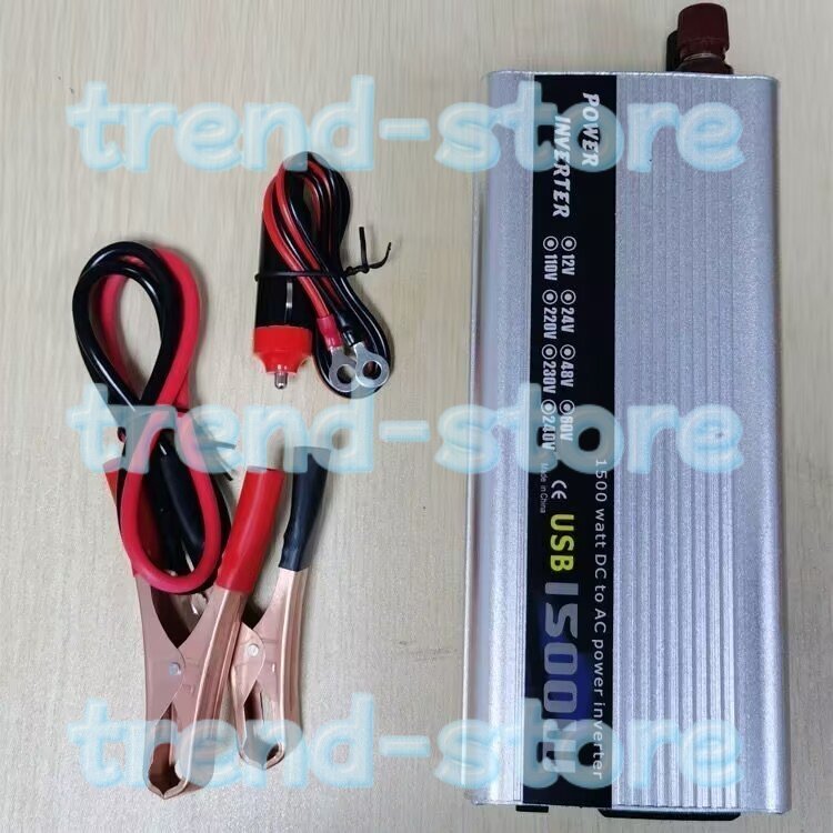 1000W 車用 インバータ DC 12V 24V AC 220V 110V USB 自動車電源 インバータ アダプタ 充電器 電圧コンバータ拍卖
