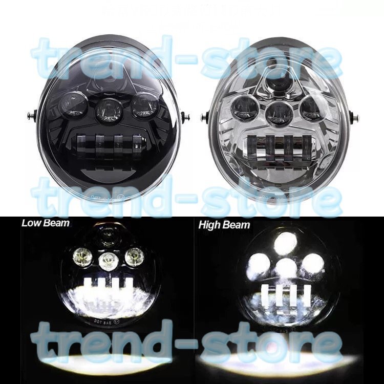 VRODハーレー黒ヘッドライトランプハーレーVロッドヘッドライトVROD VRSCA VRSCヘッドライトVRSC/V-ROD拍卖