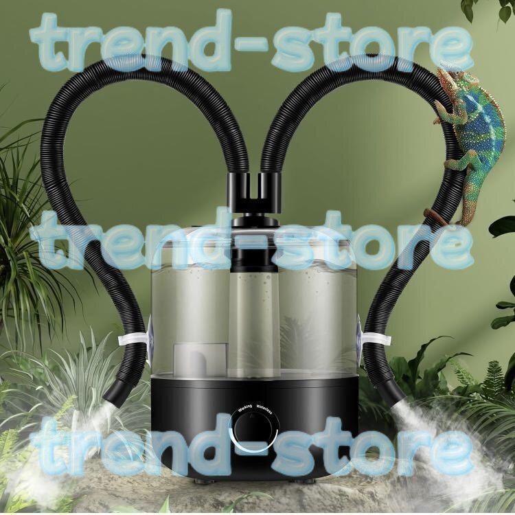 爬虫類加湿器 植物用加湿器 フォグマシン 3L大容量 静音 長時間加湿 加湿量調節可能 空焚き防止 噴霧器 ミストメーカー 爬虫類 両生類飼育拍卖