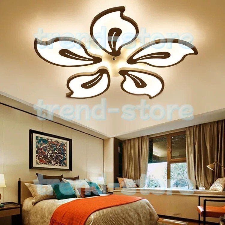 シーリングライト シャンデリア リモコン LED ペンダントライ トランプ 天井照明 器具シャンデリア花拍卖