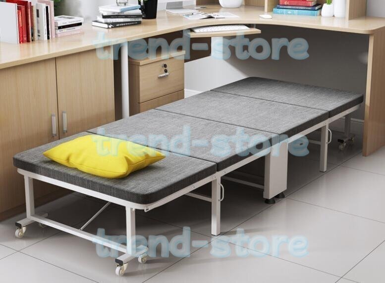 ベッド 折りたたみ シングル マットレス 折りたたみベッド コンパクト キャスター付 折り畳みベッド拍卖