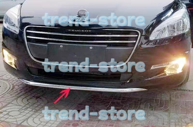 プジョー 508ー 前期 フロント リップ トリム カバー スポイラー / センター トリム エアロ エプロン拍卖