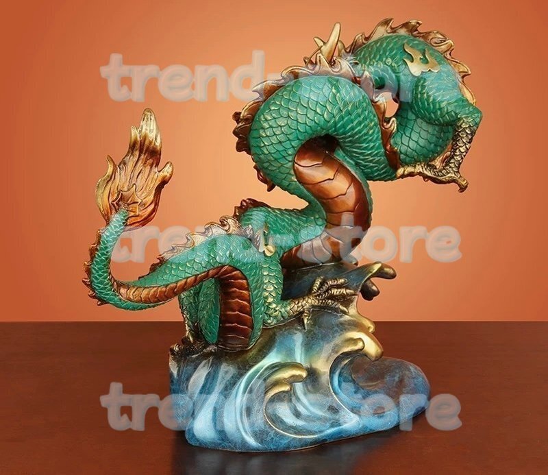 龍 置物 昇龍置物 五本爪 干支 風水 金運 財運 風水グッズ 開運グッズ 願望成就 部屋装飾品 店舗装飾品 重さ約2.6kg拍卖