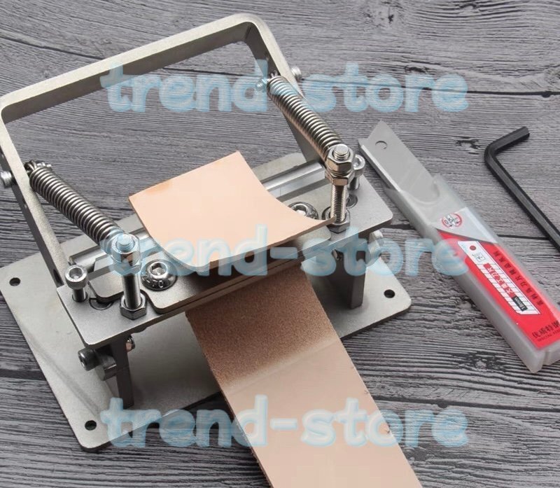 手動革漉き機 革製品加工用 DIY ハンドメイド 手工芸品 レザースプリッター レザークラフト レザーエッジスカイビング拍卖