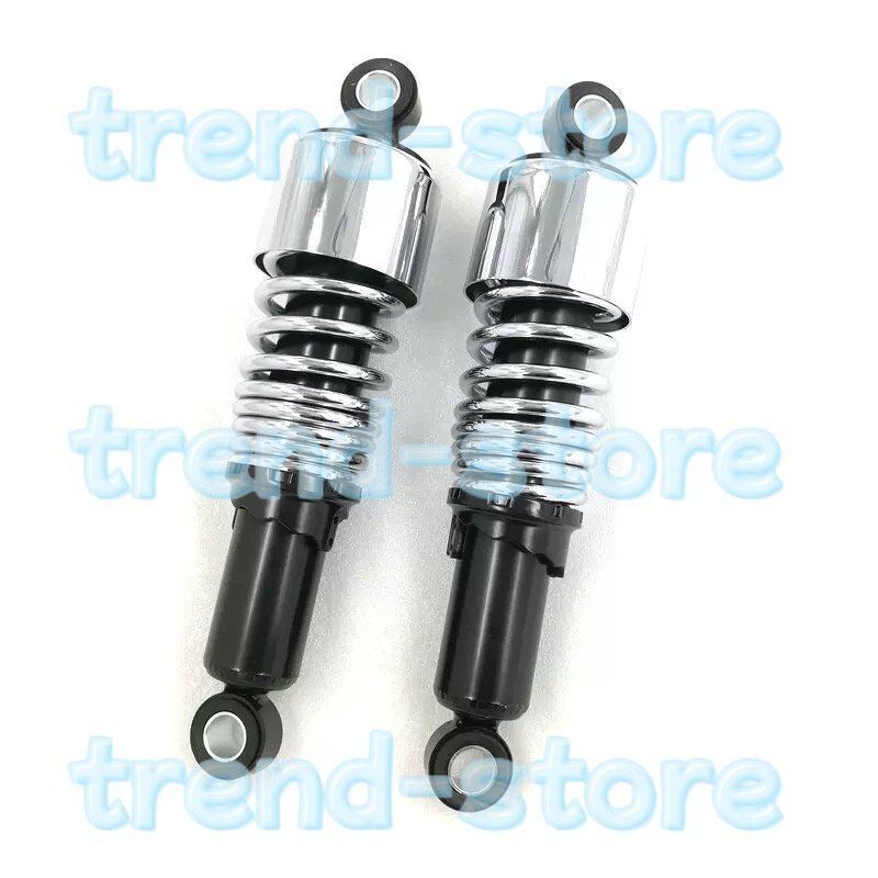 2個セット 267ミリメートル リアショック カスタム 調整可能 ハーレースポーツスターXL1200 883ツーリングロードキングFLHRイナ拍卖