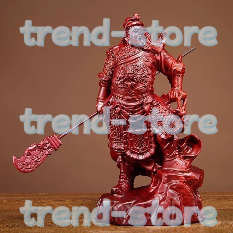 極上品★仏教美術★三国志★関羽雲長★関羽★木彫★精密彫刻★彫刻工芸品★高さ29cm拍卖