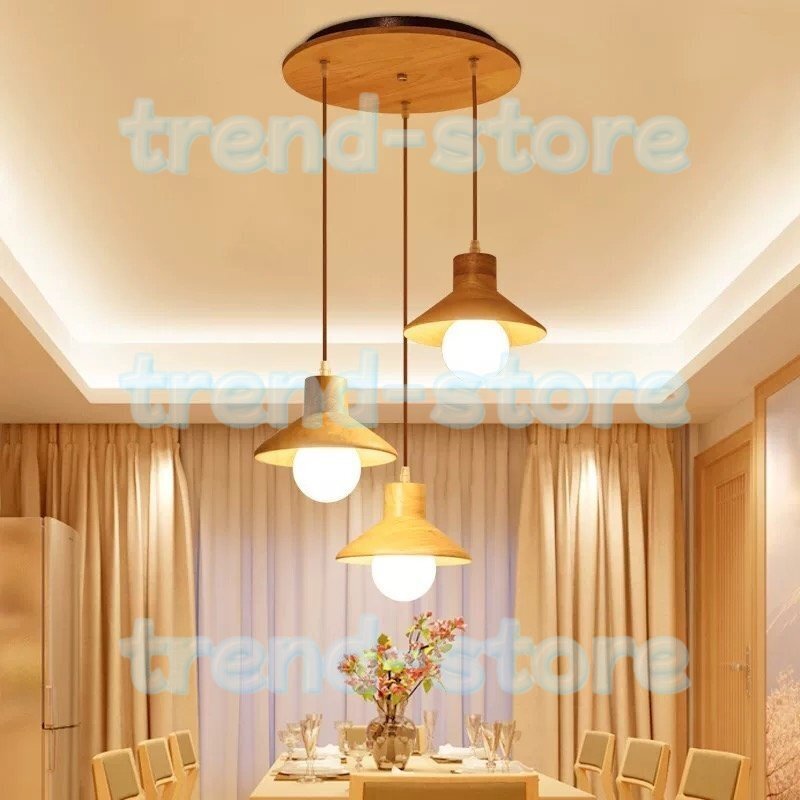 室内芸術☆高品質 レストラン ペンダントライト 木製 和風シャンデリア ベッドルーム/レストラン/廊下/玄関用ランプ 装飾品拍卖