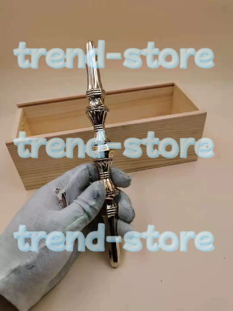 密教法具 寺院仏具★弘法大師 独鈷杵 真鍮製磨き仕上げ 23cm拍卖