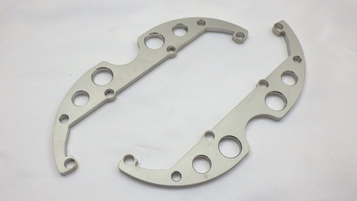 S21■モトグッチ ルマン850 1-2 ラウンドヘッドガード シルバー■MOTO GUZZI拍卖