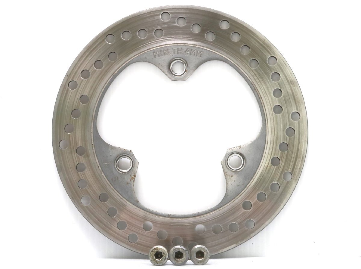 60【評価S】 NSR250R MC16 実動 当時物 純正 リア ブレーキ ディスク 厚4.9mm MIN.TH.4mm 走行距離表示5,892km拍卖