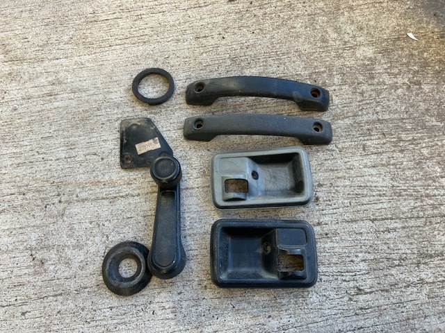 S60年スズキSJ30Vジムニーバン★550cc★純正内装部品あれこれセット!!★部品取り車JA71 JA11★1203066拍卖