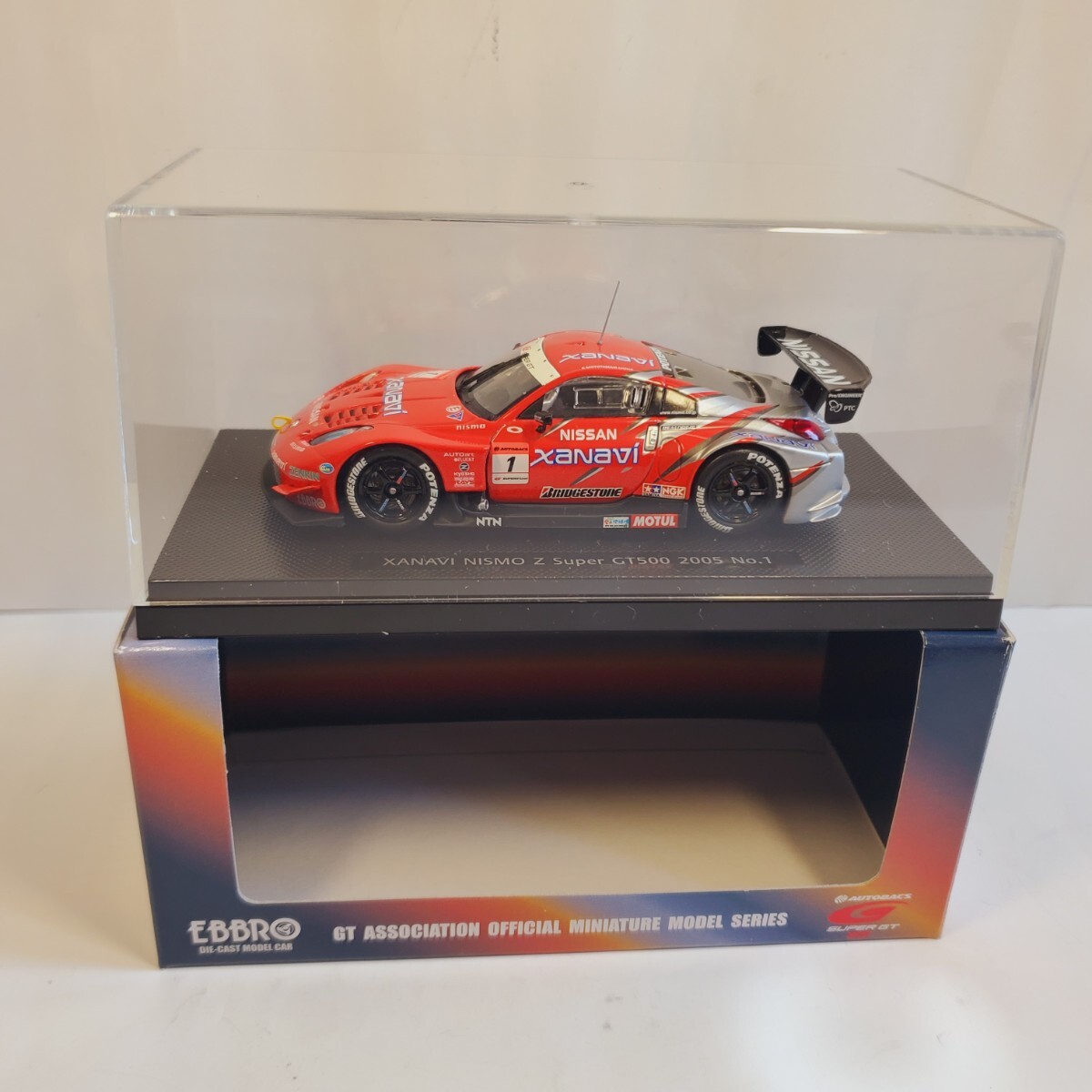 EBBRO エブロ 1/43 「SUPER GT 500 XANAVI NISMO Z #1 2005」 ザナビ ニスモ ゼット 新品未使用 A25拍卖