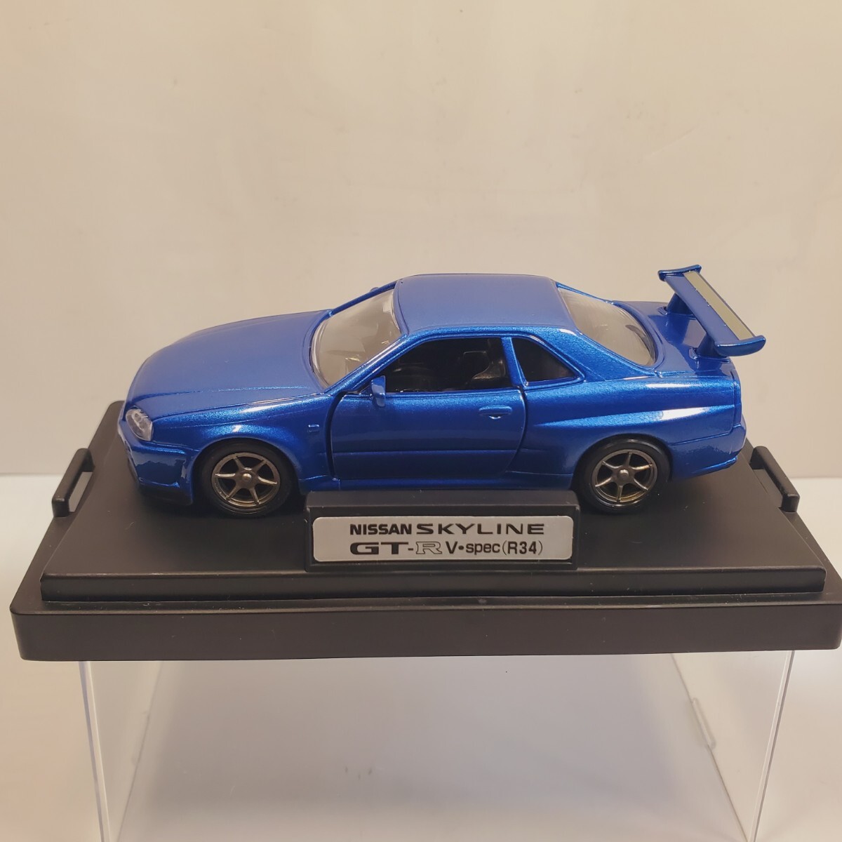 MTECH 1/43「NISSAN SKYLINE GT-R V-Spec (R34)」日産スカイライン ベイサイドブルー 新品未使用 A61拍卖
