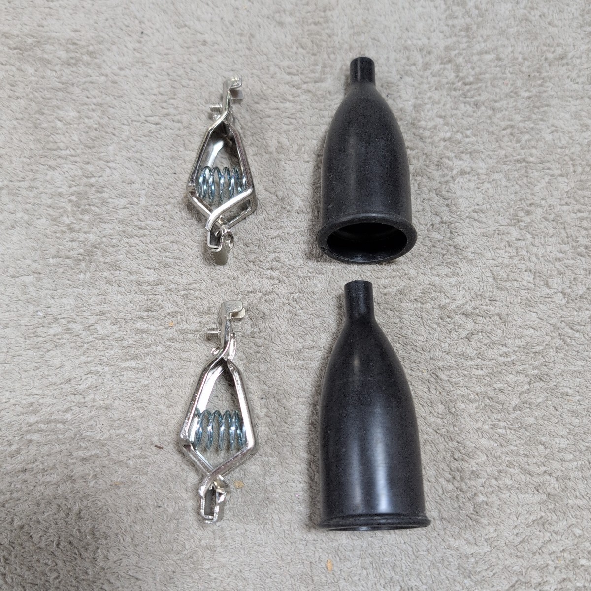 ジャンク品/長期保管品/中古品/永森電機/スタークリップ/ゴムカバー付き/30AMP/2個セット拍卖