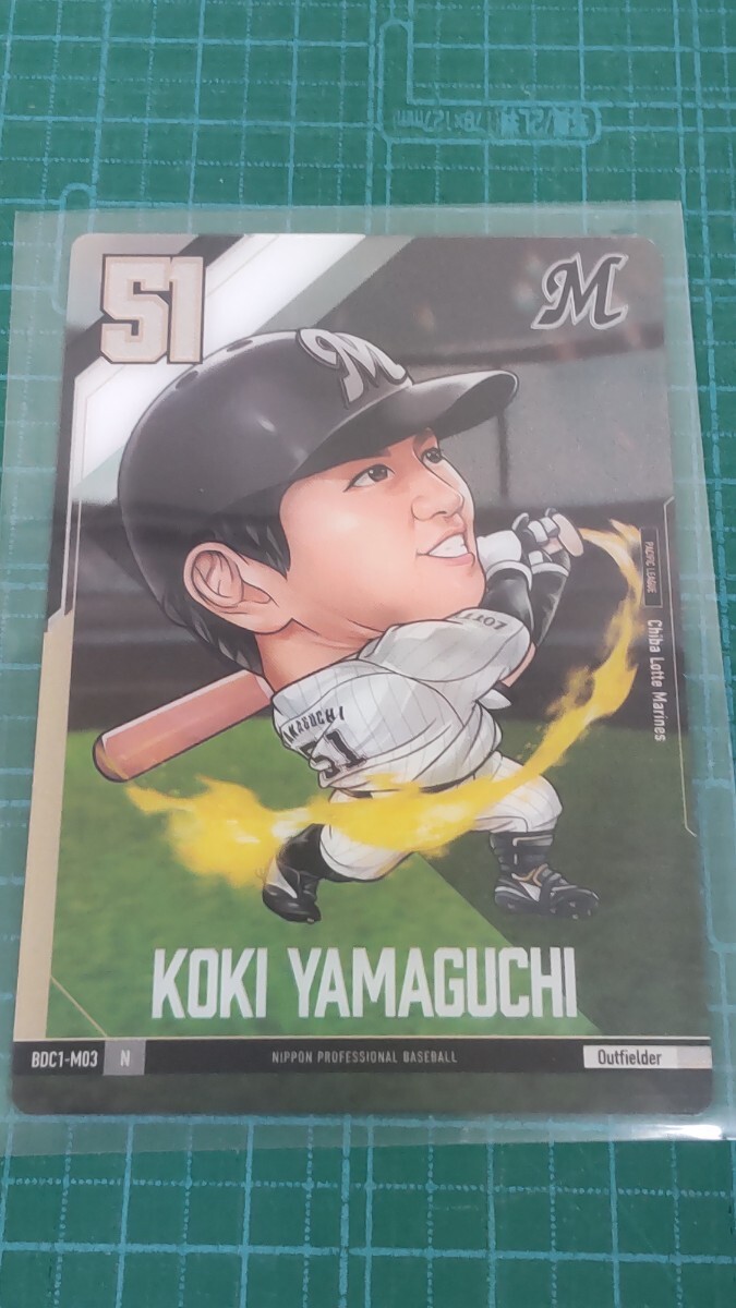 プロ野球デフォルメカードコレクション 山口航輝 N 千葉ロッテマリーンズ 2024 C-4拍卖