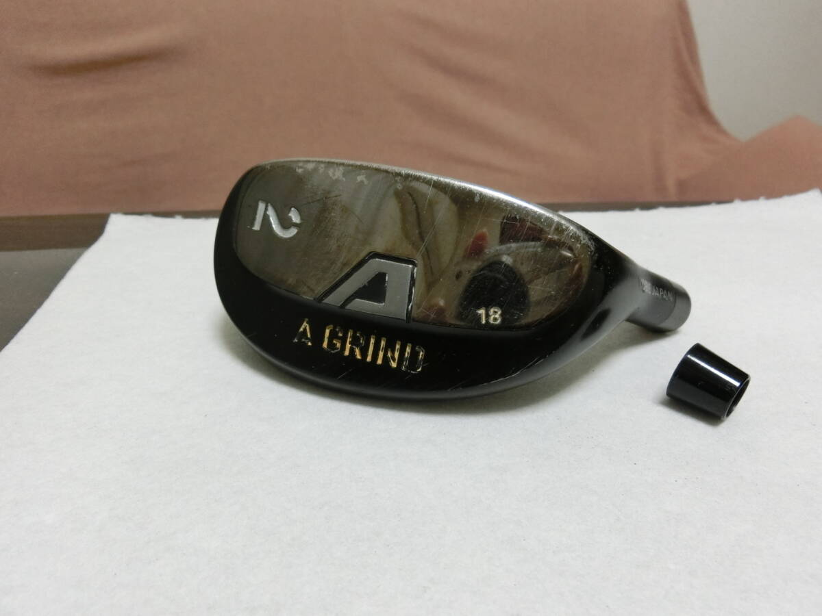 ★アイアン感覚で易しい!A GRIND UT/U2/18度/良好ヘッド単★J24拍卖