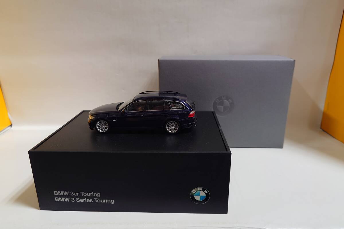 B-1149 中古品◇ミニカー 1/43 BMW 3er Touring 3シリーズ ツーリング ディーラー特注品 ネイビー拍卖