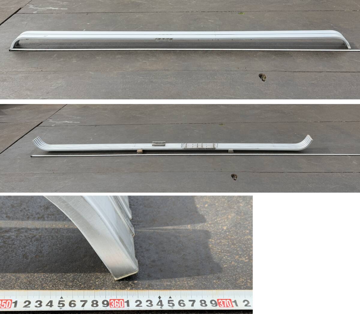 角パイプ★ハセガワ★3620mm★2本★アルミ製★サイドバンパー用★サイドガード用★即決★ハ01双A拍卖