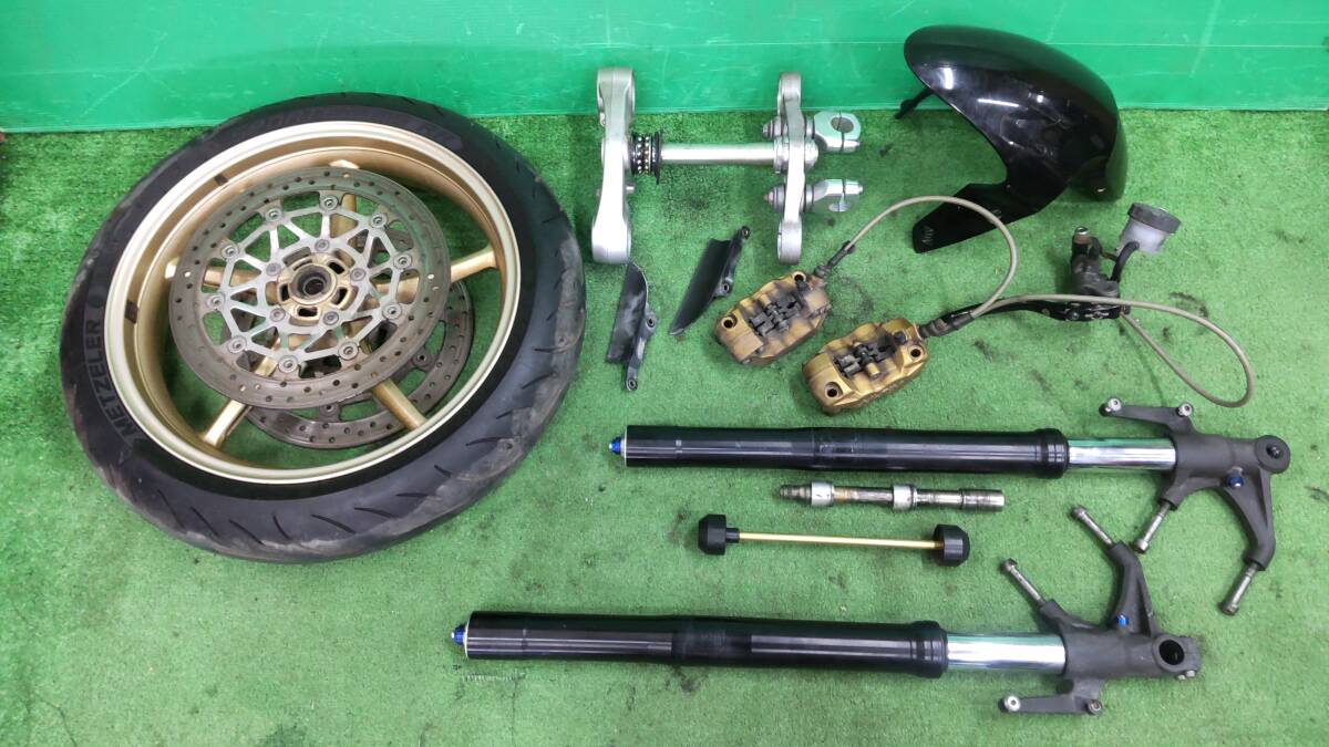 トライアンフ ストリート トリプル R 675 フロント セット ホイール マスター キャリパー フォーク トップブリッジ ラジアル ブレンボ拍卖