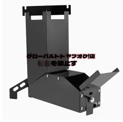 H278★チタンコーティング ステンレス鋼 ロケットストーブ 折りたたみ キャンプストーブ 薪ストーブ拍卖