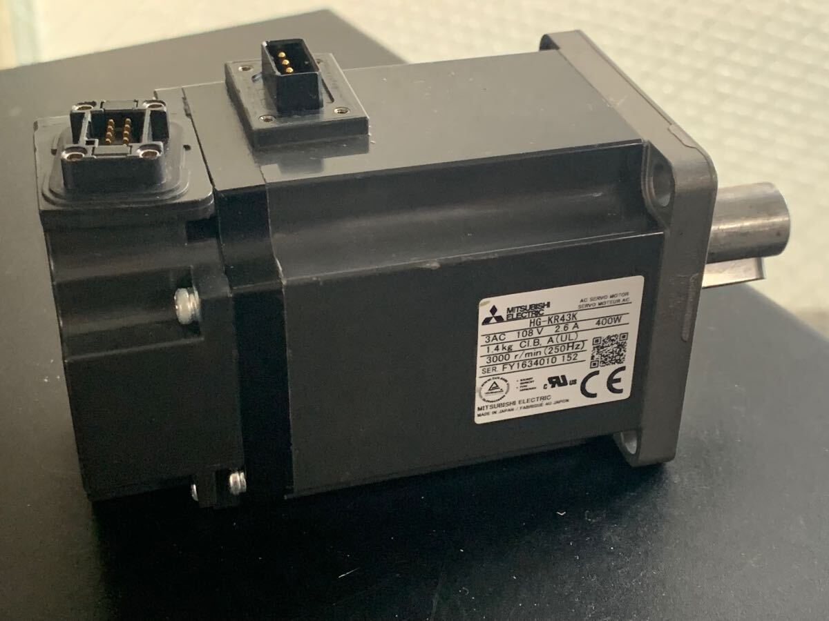 三菱電機 HG-KR43K サーボモータ キー付き MELSERVO FA用 産業用拍卖