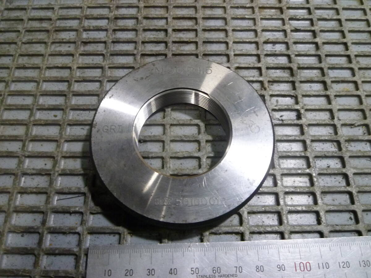 ◇M50P1.5 GRⅠねじリングゲージ (JA2597) KGW ◇拍卖