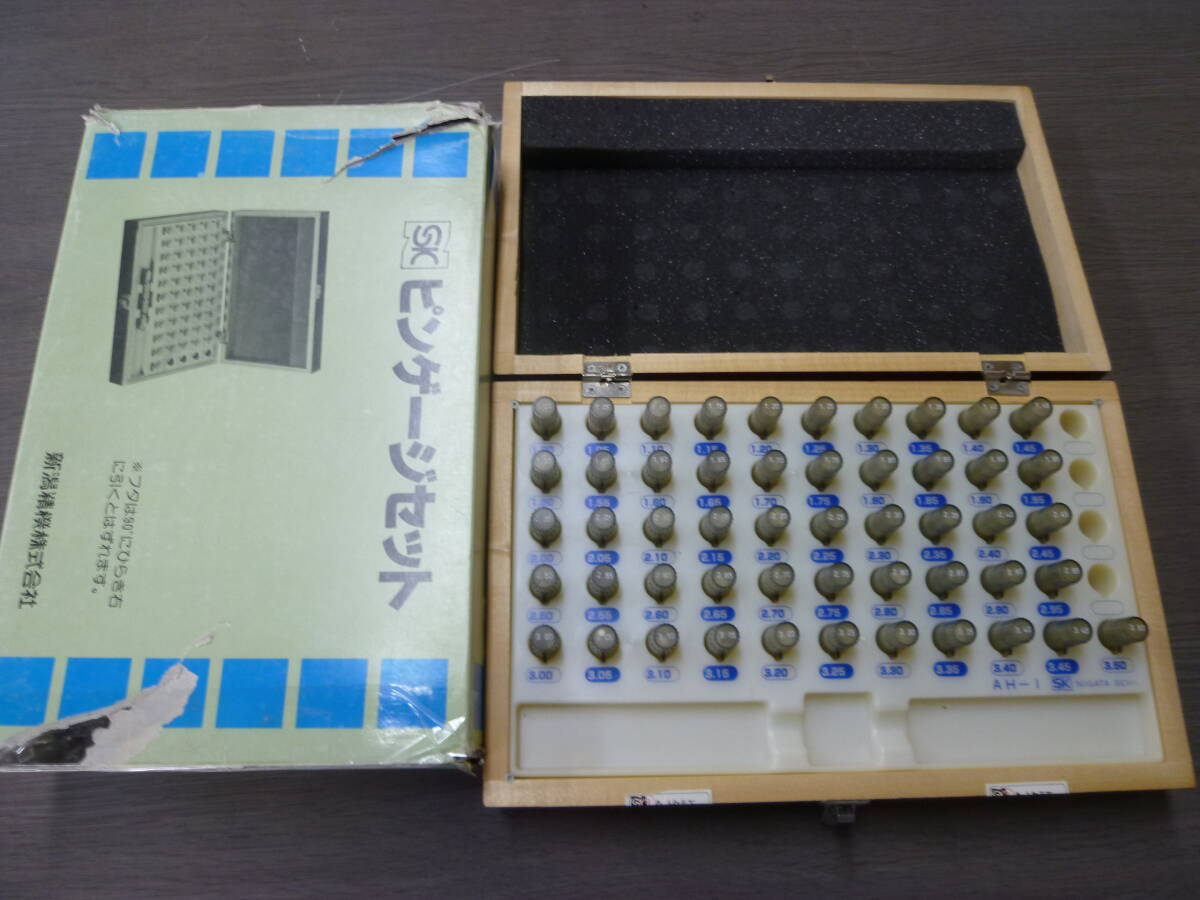◇ピンゲージセット・AH-1 (JA25105) 新潟精機 ◇拍卖