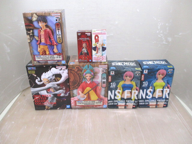 【01】★ONE PIECE / ワンピース ニカ・ルフィ・シャンクス・ウタ・レベッカ 色々7種セット★拍卖